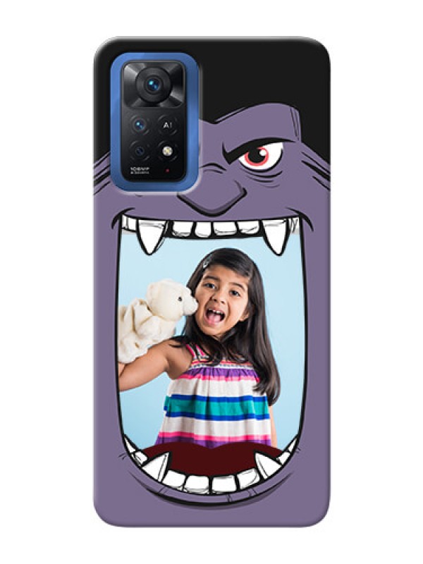 Custom Redmi Note 11 Pro Plus 5G Personalised Phone Covers: Angry Monster Design