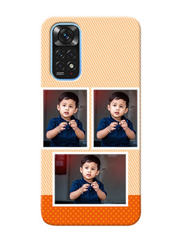 Custom Redmi Note 11 Mobile Back Covers: Bulk Photos Upload Design