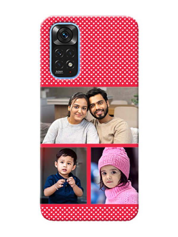 Custom Redmi Note 11 mobile back covers online: Bulk Pic Upload Design