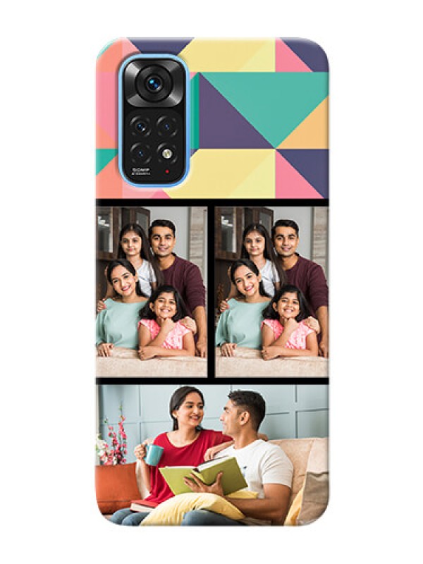 Custom Redmi Note 11 personalised phone covers: Bulk Pic Upload Design