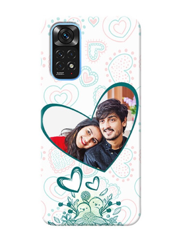 Custom Redmi Note 11 Personalized Mobile Cases: Premium Couple Design