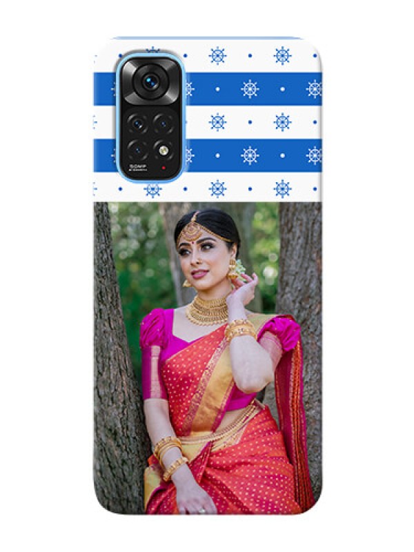 Custom Redmi Note 11 custom mobile covers: Snow Pattern Design