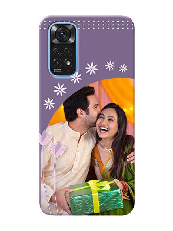 Custom Redmi Note 11 Phone covers for girls: lavender flowers design 