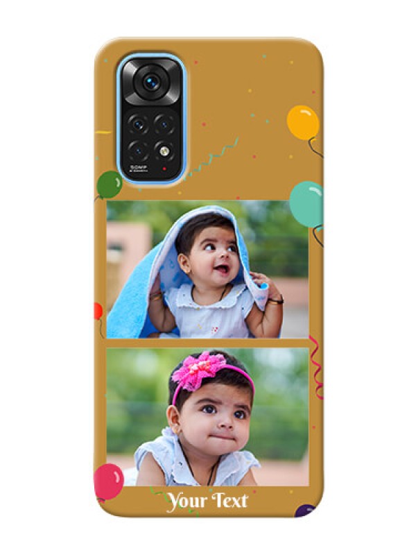 Custom Redmi Note 11 Phone Covers: Image Holder with Birthday Celebrations Design