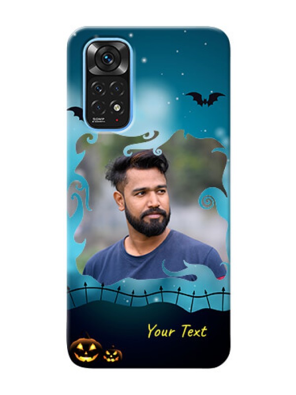 Custom Redmi Note 11 Personalised Phone Cases: Halloween frame design