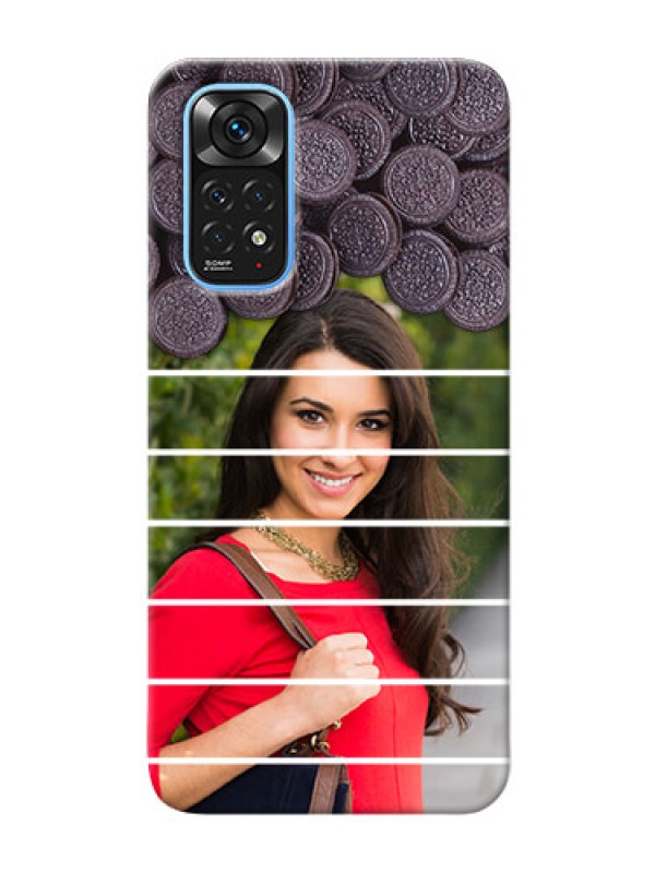 Custom Redmi Note 11 Custom Mobile Covers with Oreo Biscuit Design