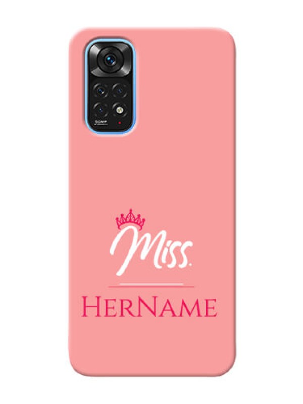 Custom Redmi Note 11 Custom Phone Case Mrs with Name