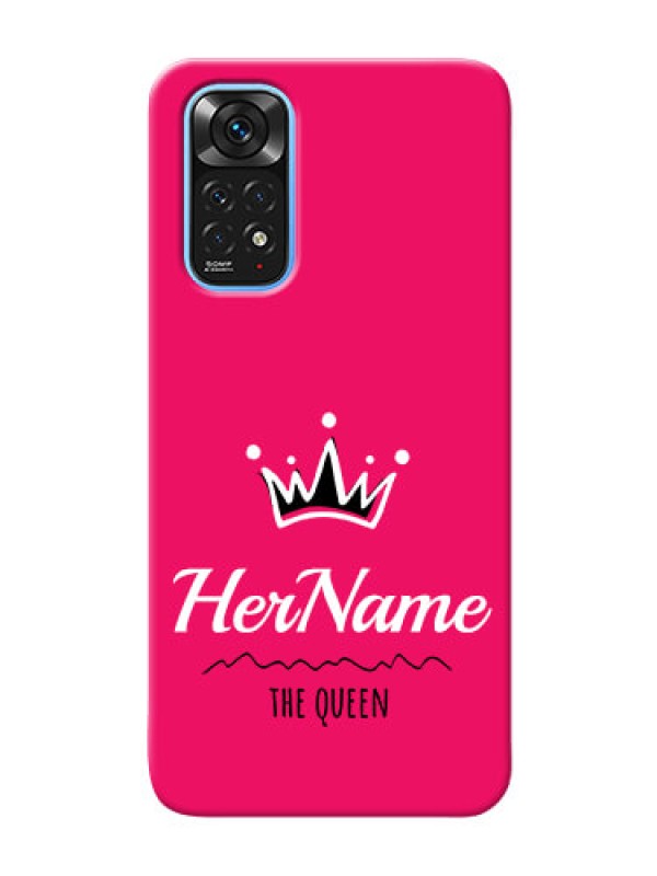 Custom Redmi Note 11 Queen Phone Case with Name