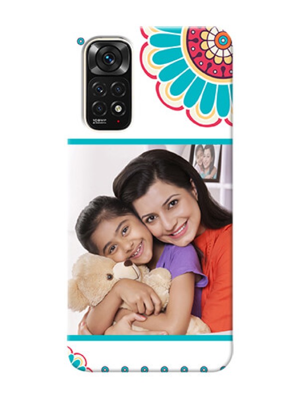 Custom Redmi Note 11S custom mobile phone cases: Flower Design