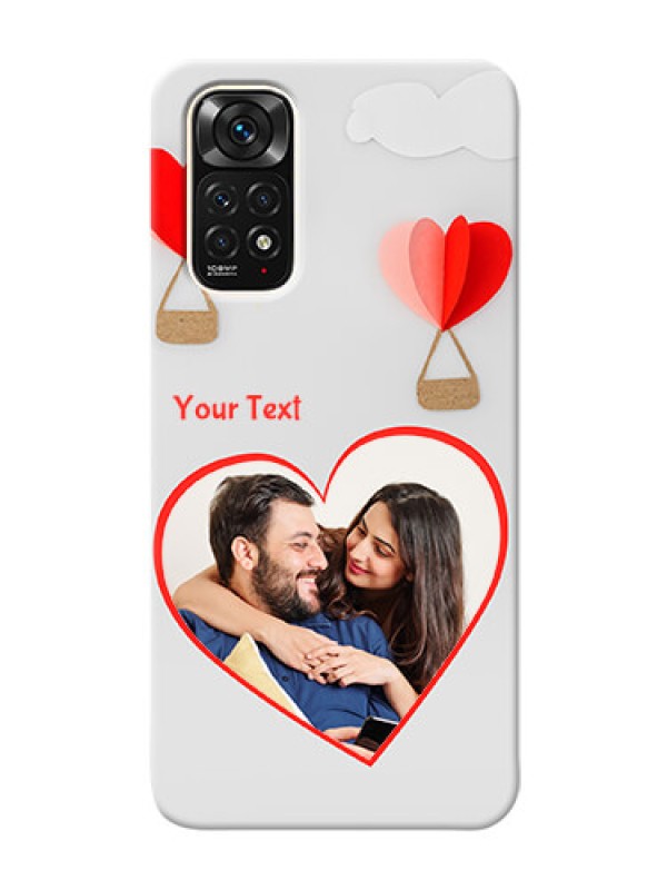Custom Redmi Note 11S Phone Covers: Parachute Love Design