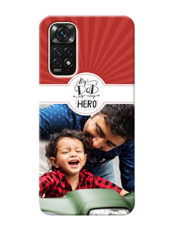 Custom Redmi Note 11S custom mobile phone cases: My Dad Hero Design