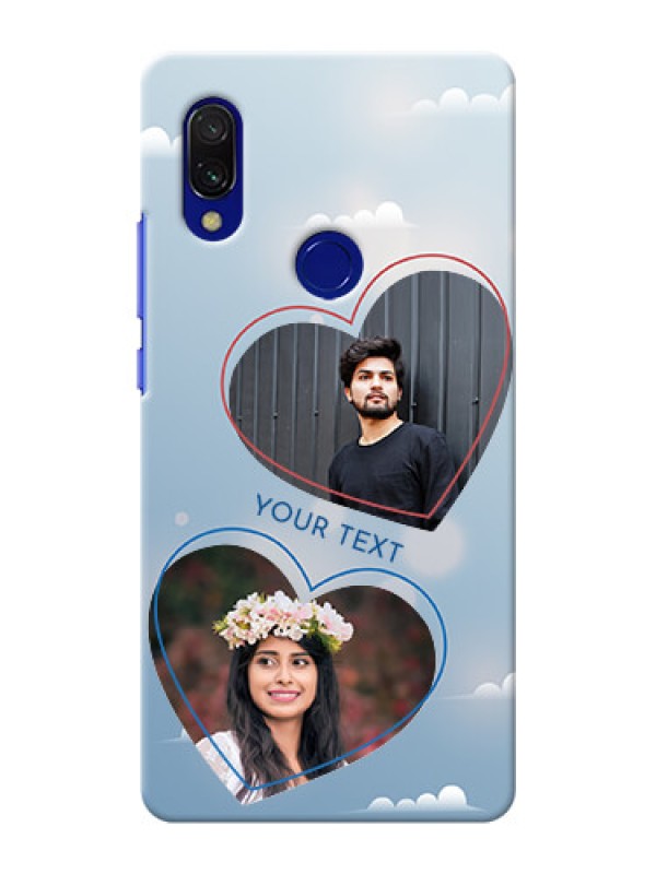 Custom Redmi Y3 Phone Cases: Blue Color Couple Design 