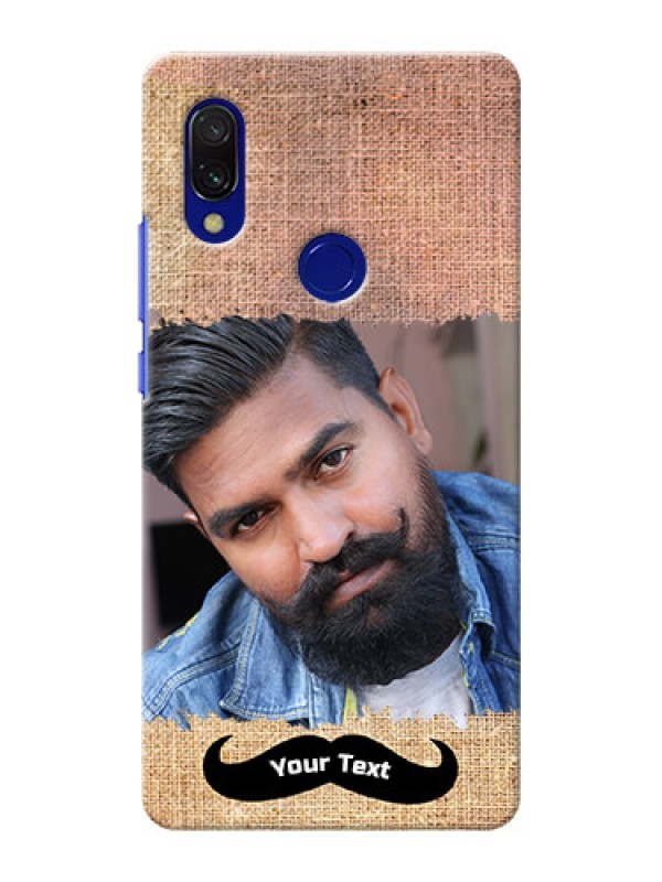 Custom Redmi Y3 Mobile Back Covers Online with Texture Design