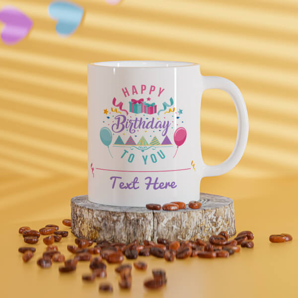 Custom Happy Birthday To You Brother Design On Mug