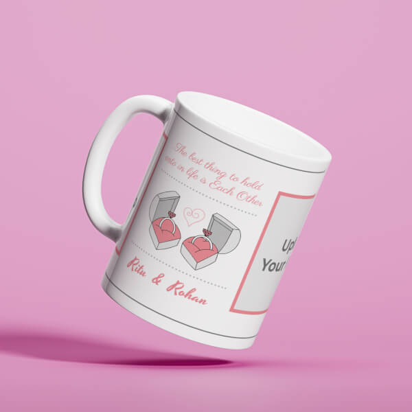 Custom The Best Thing To Hold Onto In Life Is Each Other Design On Mug