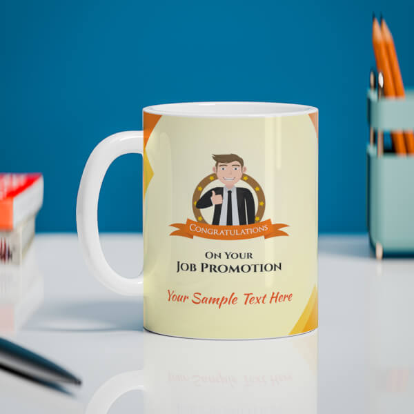 Custom Congratulations For Your Job Promotion Design On Mug