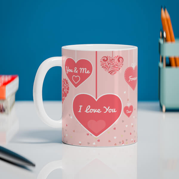 Custom Your & Me Forever Design On Mug