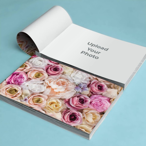 Memories collection book with Roses filled Cover Design