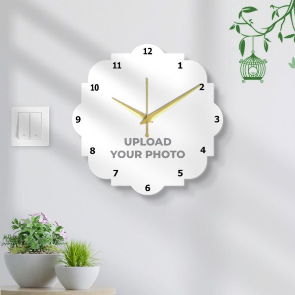 Custom Classic Shaped Photo Wall Clock