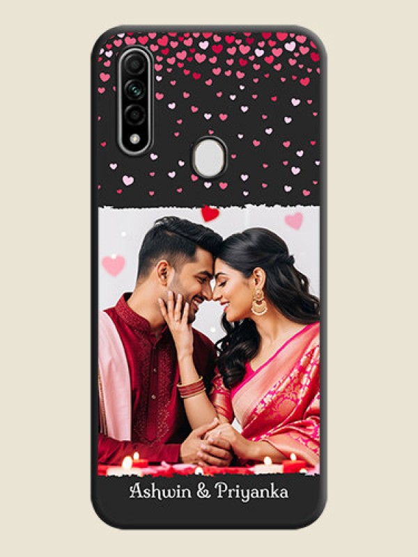 Custom Fall in Love with Your Partner  - Photo on Space Black Soft Matte Phone Cover - Oppo A31