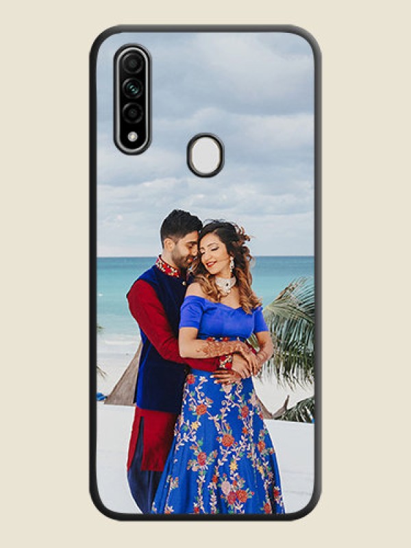 Custom Full Single Pic Upload On Space Black Personalized Soft Matte Phone Covers -Oppo A31
