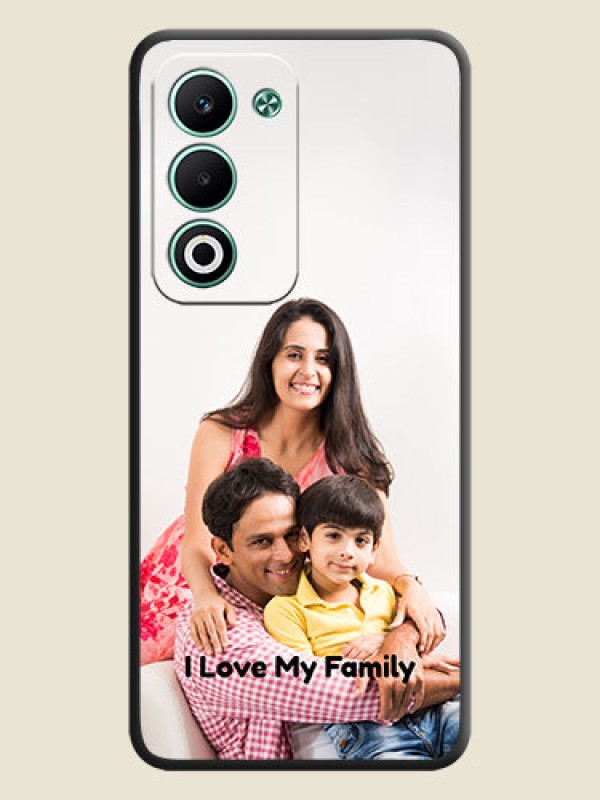 Custom Full Single Pic Upload With Text On Space Black Custom Soft Matte Mobile Back Cover - Oppo A5 5G