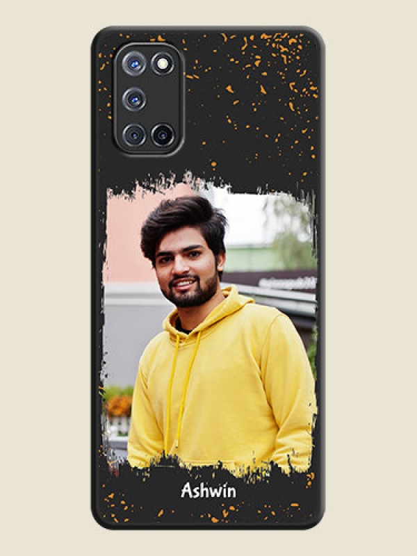 Custom Spray Free Design on Photo on Space Black Soft Matte Phone Cover - Oppo A52