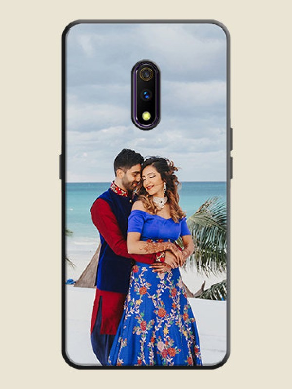 Custom Full Single Pic Upload On Space Black Personalized Soft Matte Phone Covers -Oppo K3