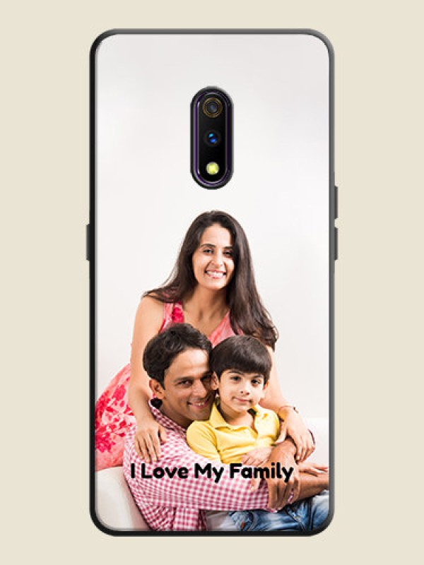 Custom Full Single Pic Upload With Text On Space Black Personalized Soft Matte Phone Covers -Oppo K3