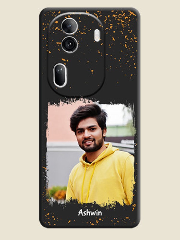 Custom Spray Free Design - Photo on Space Black Soft Matte Phone Cover - Reno 11 Pro 5G
