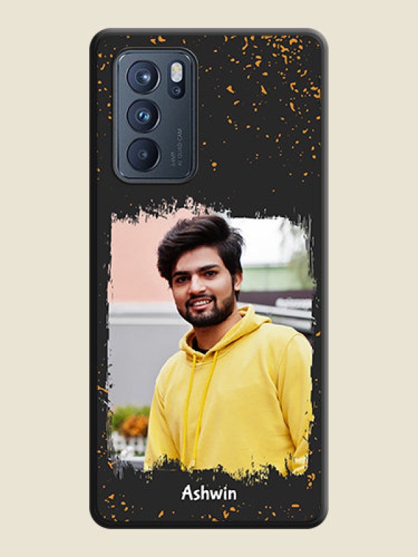 Custom Spray Free Design on Photo on Space Black Soft Matte Phone Cover - Oppo Reno 6 Pro 5G
