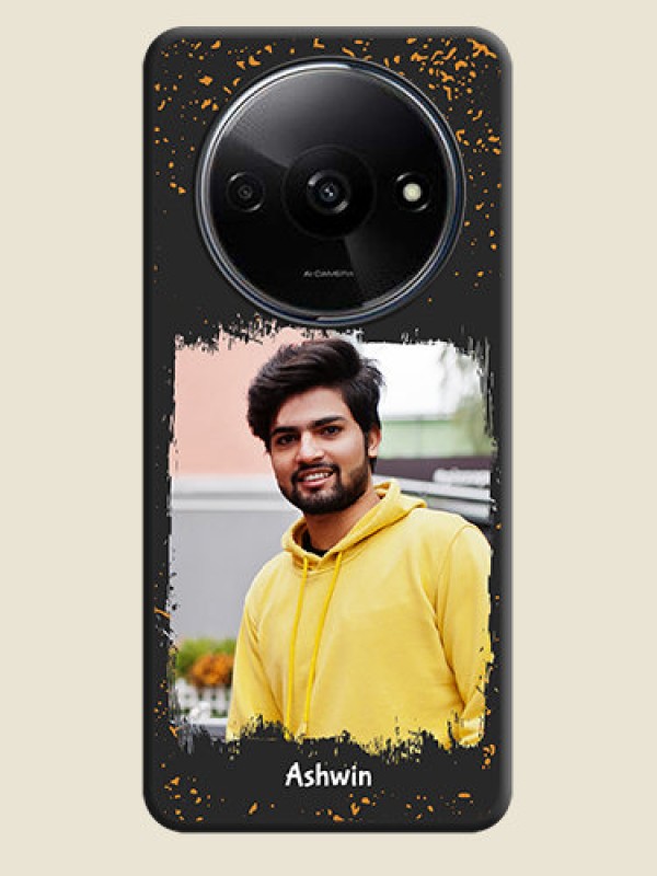 Custom Spray Free Design - Photo on Space Black Soft Matte Phone Cover - Poco C61