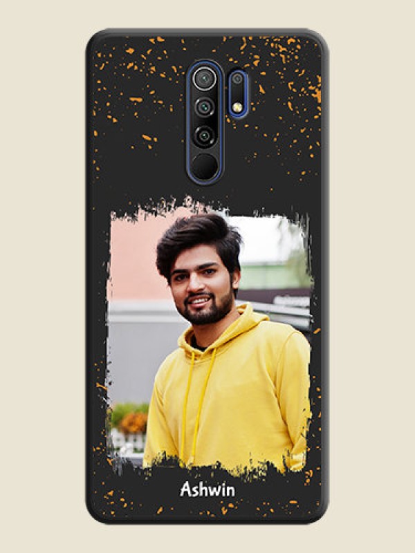 Custom Spray Free Design on Photo on Space Black Soft Matte Phone Cover - Poco M2 Reloaded