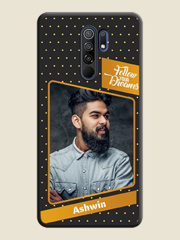 Custom Follow Your Dreams with White Dots on Space Black Custom Soft Matte Phone Cases - Poco M2