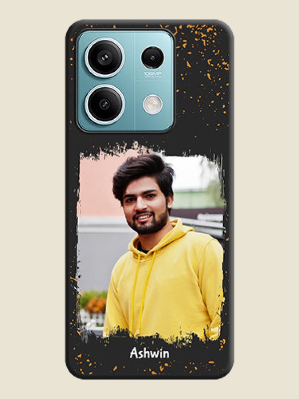 Custom Spray Free Design - Photo on Space Black Soft Matte Phone Cover - Poco X6 Neo 5G