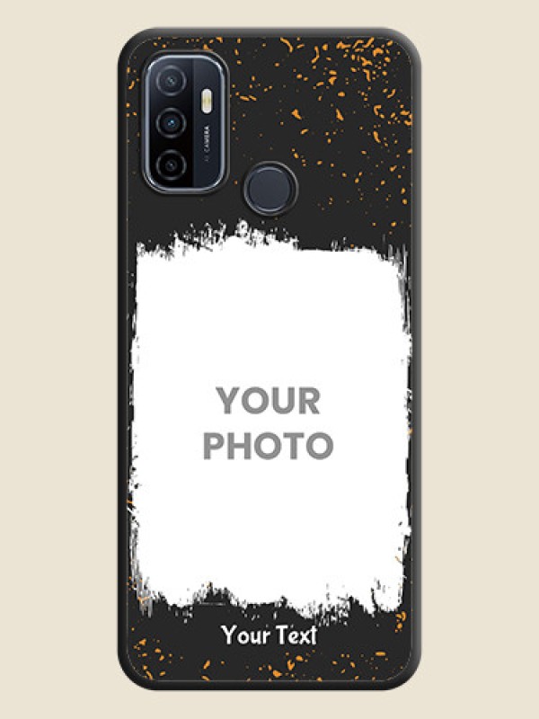 Custom Spray Free Design on Photo on Space Black Soft Matte Phone Cover - Oppo A53 2020 - alternate view