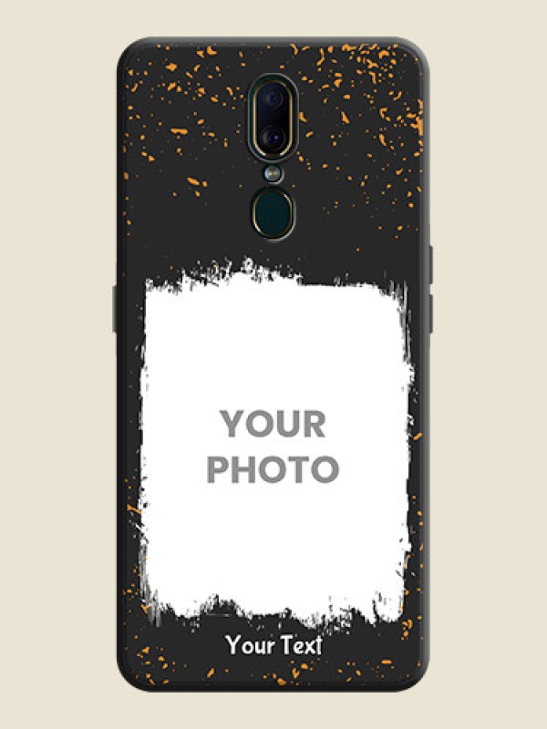 Custom Spray Free Design - Photo on Space Black Soft Matte Phone Cover - Oppo F11 - alternate view