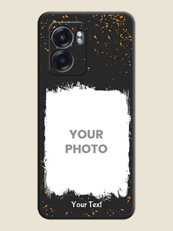Custom Spray Free Design on Photo on Space Black Soft Matte Phone Cover - Oppo K10 5G - alternate view