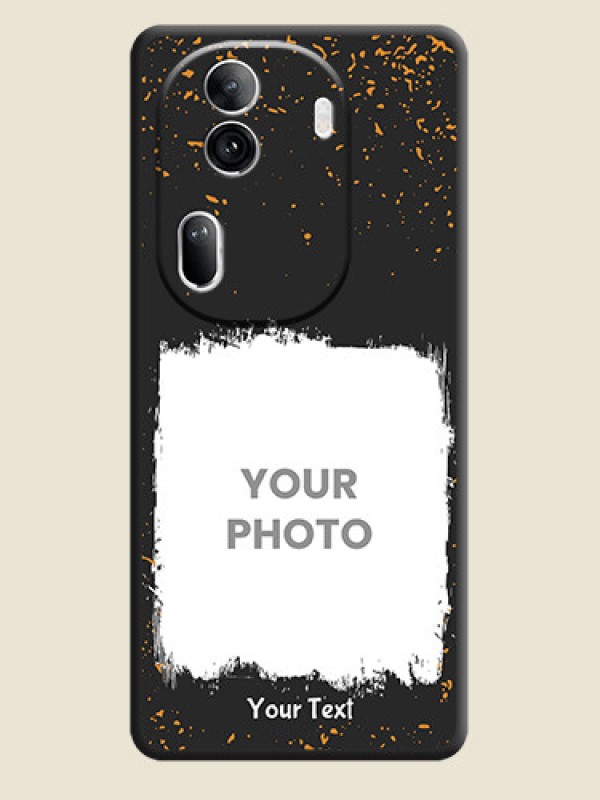 Custom Spray Free Design - Photo on Space Black Soft Matte Phone Cover - Reno 11 Pro 5G - alternate view