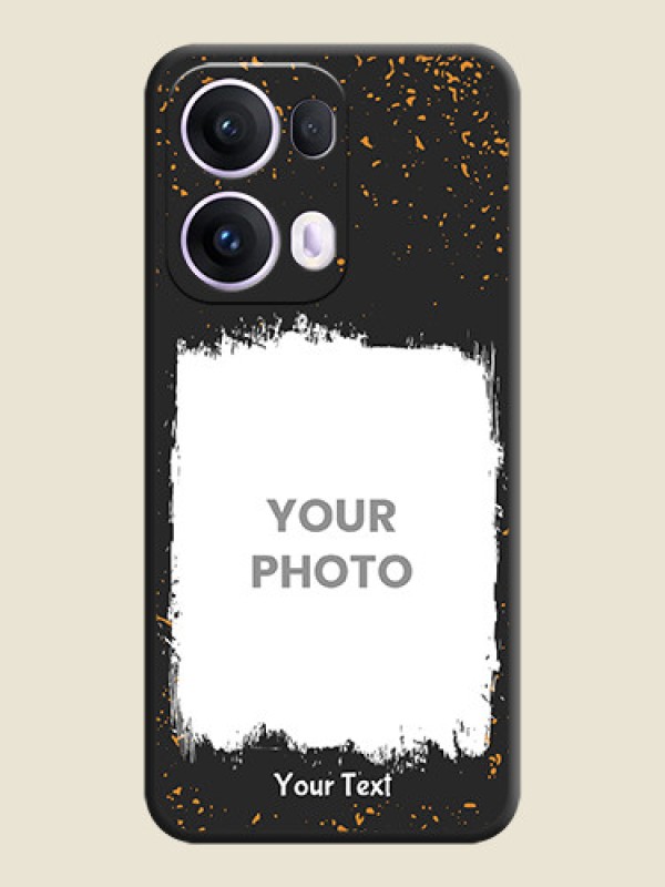 Custom Spray Free Design on Photo On Space Black Custom Soft Matte Mobile Back Cover - Oppo Reno 13 Pro 5G - alternate view