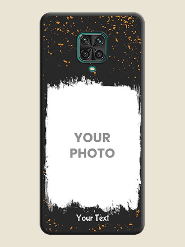Custom Spray Free Design on Photo on Space Black Soft Matte Phone Cover - Poco M2 Pro - alternate view