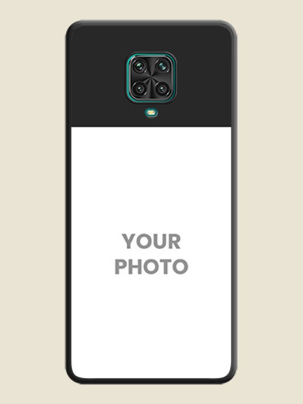 Custom Image Upload With Space Black Color On Custom Soft Matte Mobile Back Cover - Poco M2 Pro - alternate view
