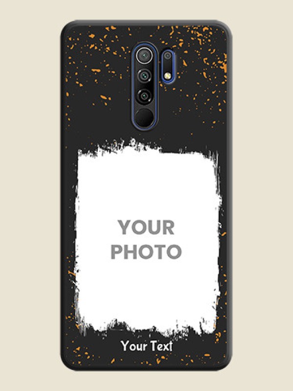 Custom Spray Free Design on Photo on Space Black Soft Matte Phone Cover - Poco M2 Reloaded - alternate view