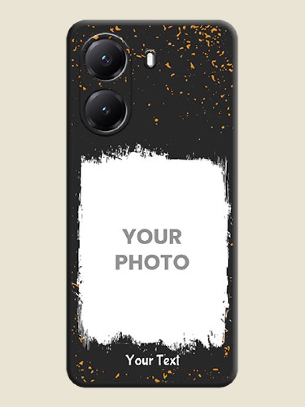 Custom Spray Free Design on Photo On Space Black Custom Soft Matte Mobile Back Cover - Poco X7 Pro 5G - alternate view