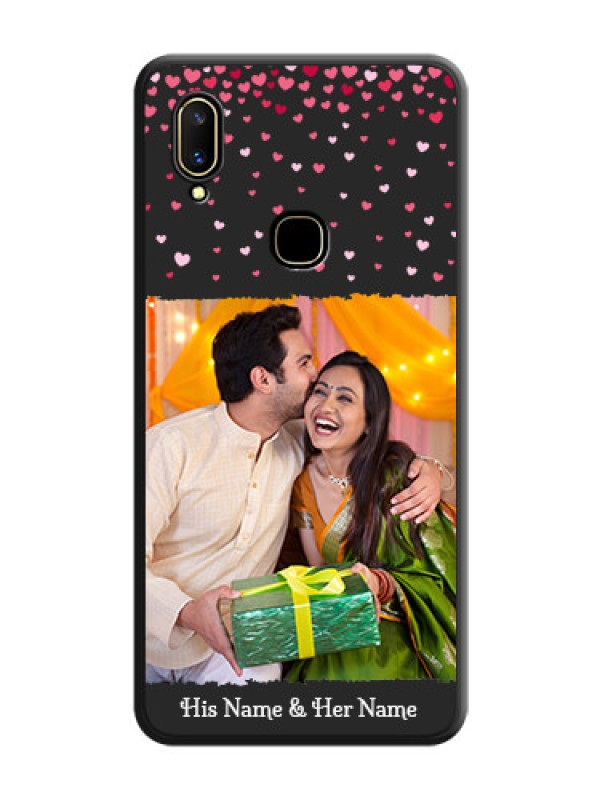 Custom Fall in Love with Your Partner  - Photo on Space Black Soft Matte Phone Cover - Vivo V11