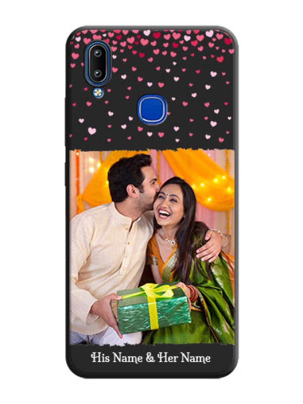 Custom Fall in Love with Your Partner  - Photo on Space Black Soft Matte Phone Cover - Vivo Y93