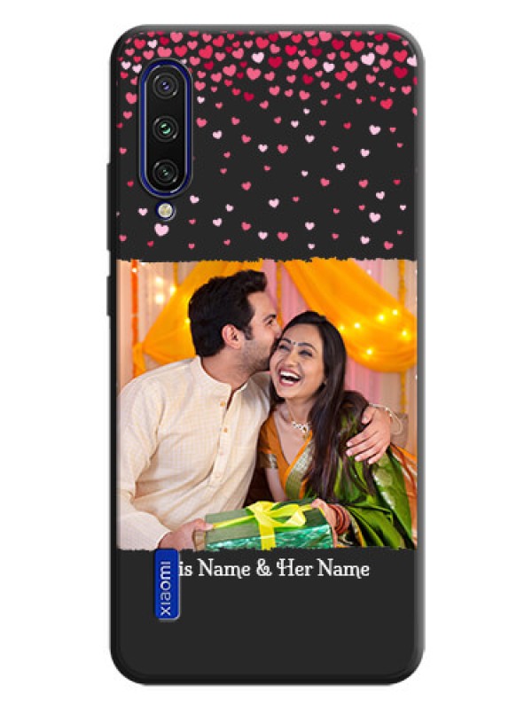 Custom Fall in Love with Your Partner  - Photo on Space Black Soft Matte Phone Cover - Mi A3