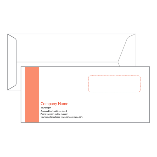 Custom Professional Envelope Design