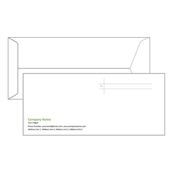 Custom Premium  Envelope Design