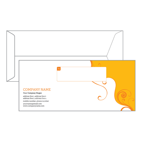 Custom Premium Envelope Design